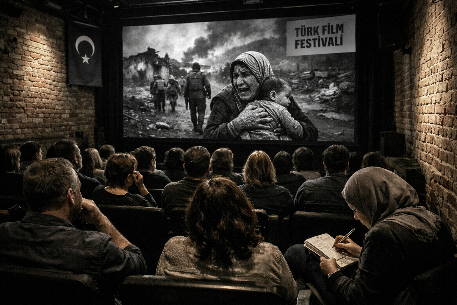 Belgesel sinema gösterimi