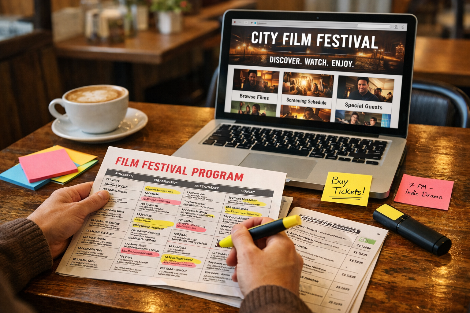 Festival programı planlama ve seçim