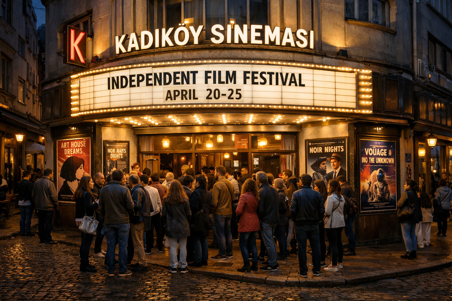 Festival sineması genel görünümü